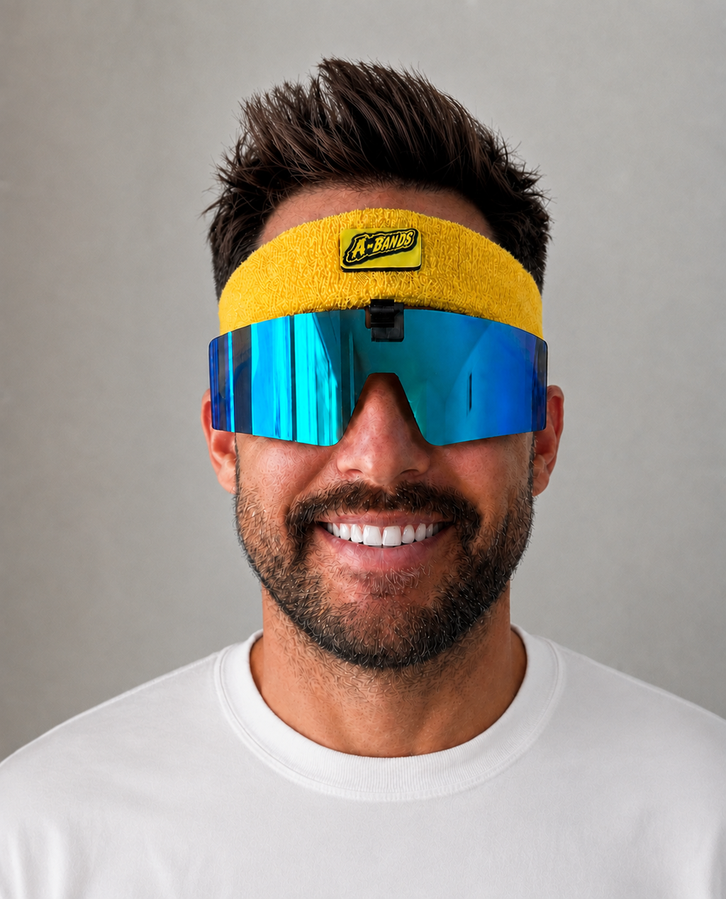 A-BANDS Yellow/Blue front