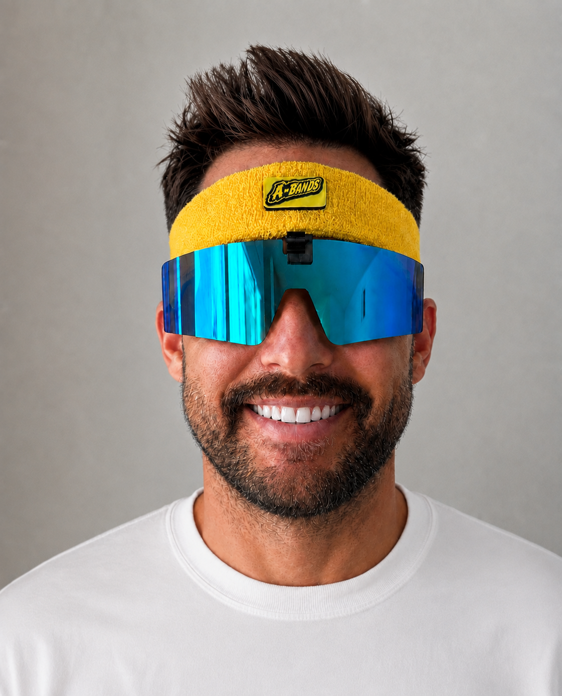 A-BANDS Yellow/Blue front