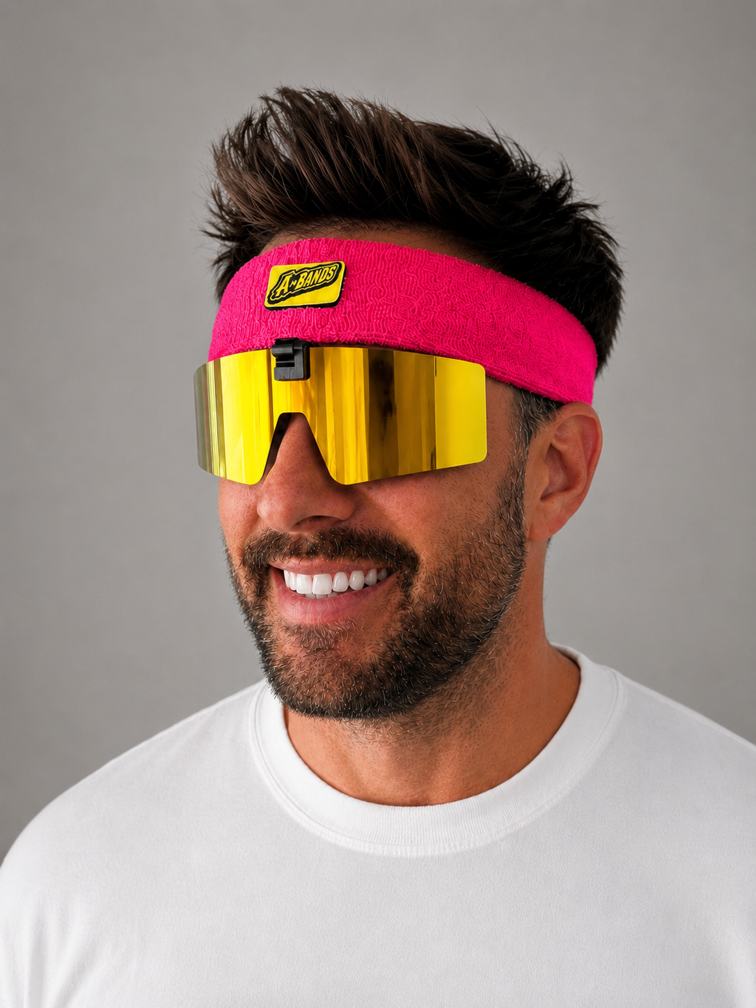 A-BANDS Pink/Gold side profile