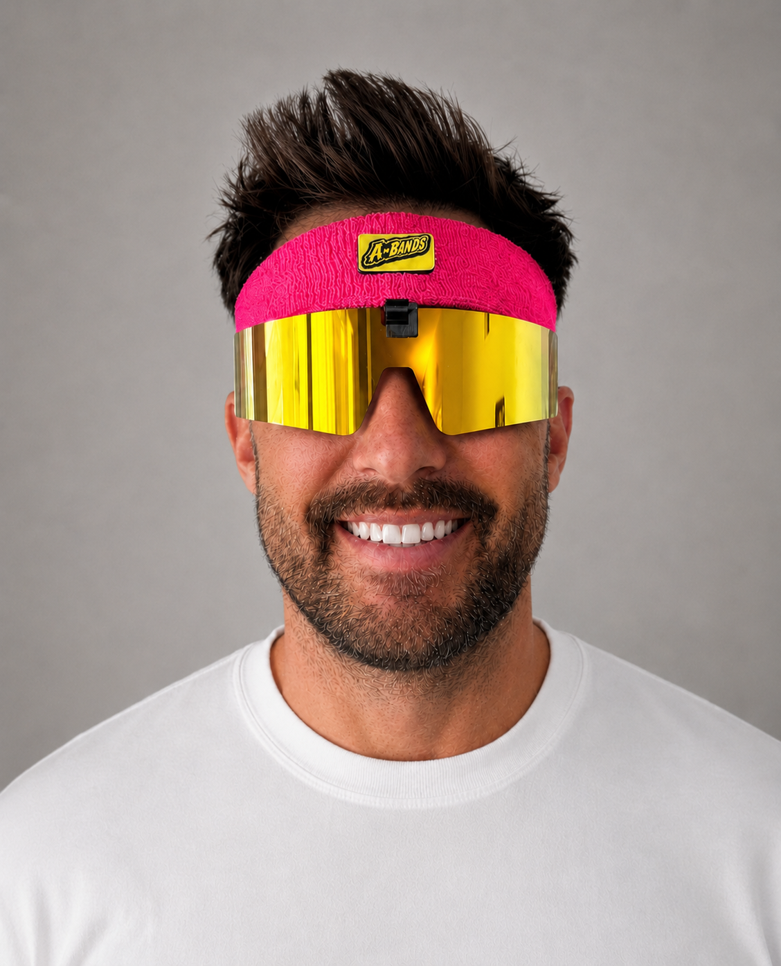 A-BANDS Pink/Gold front