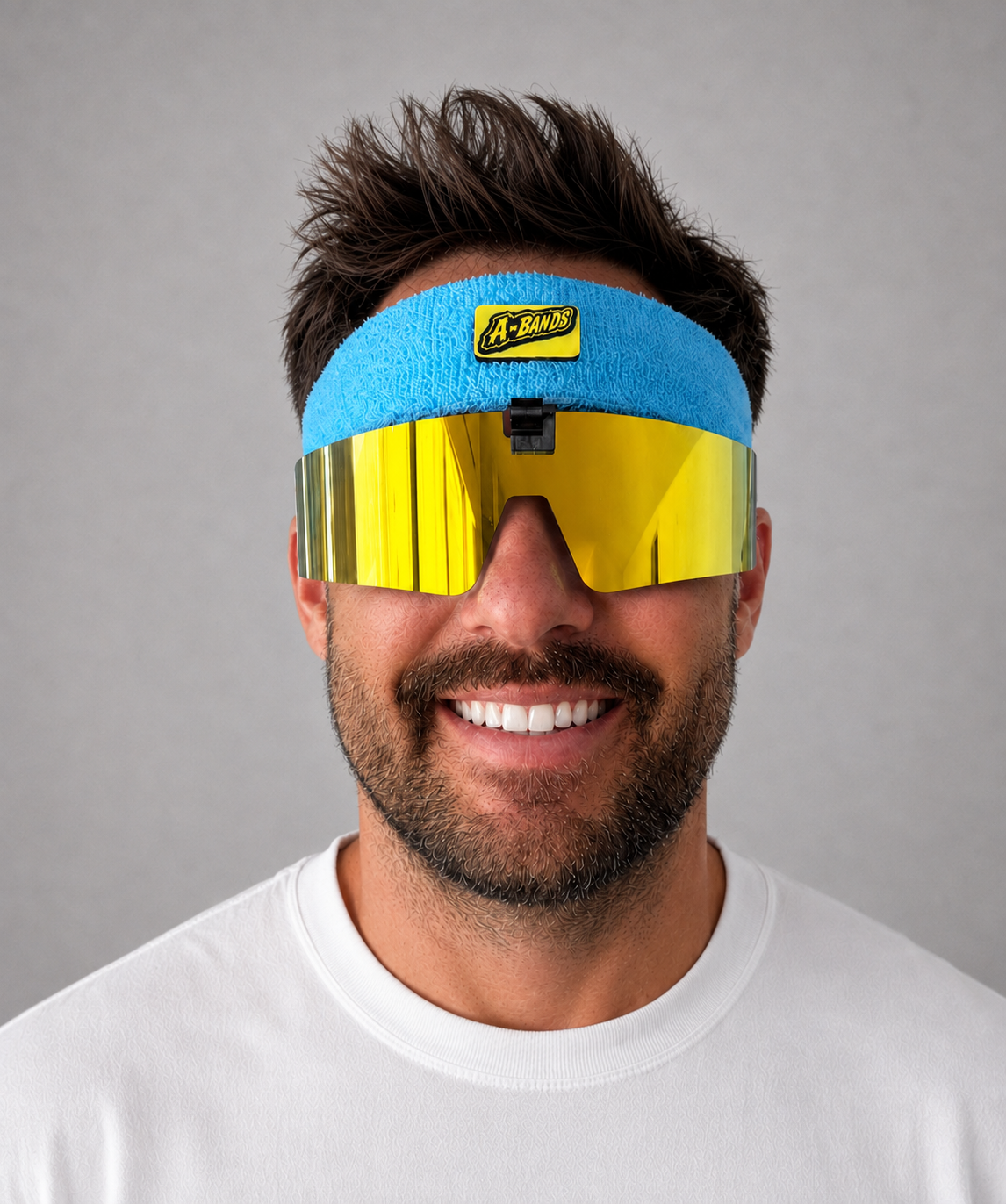 A-BANDS Blue/Gold front