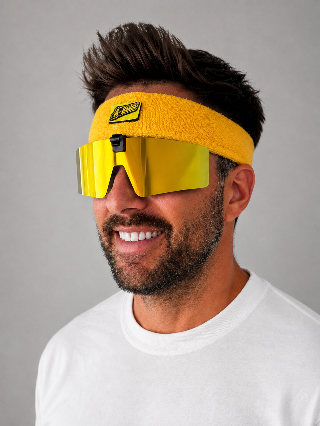 A-BANDS Yellow/Gold side profile