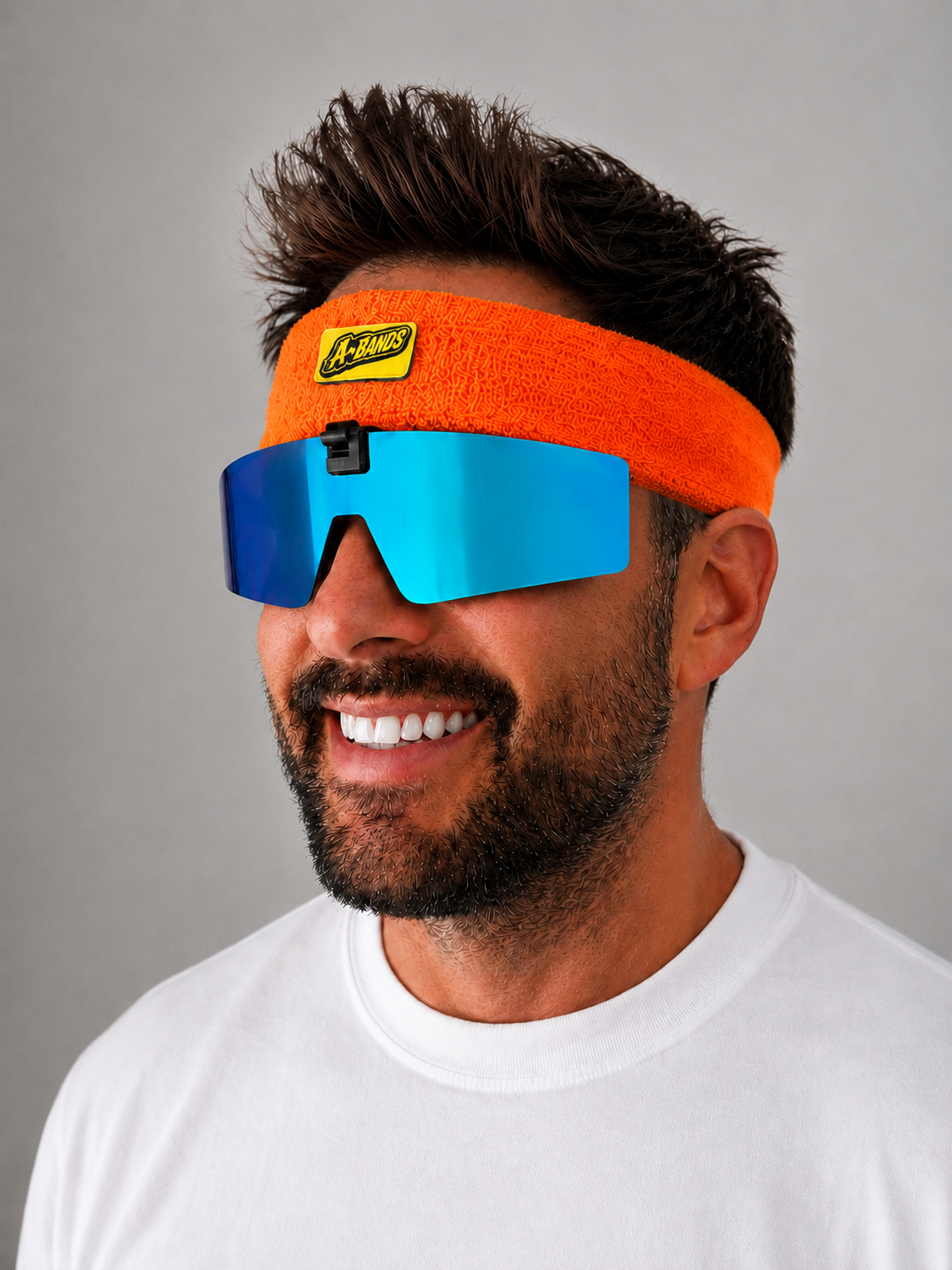 A-BANDS Orange/Blue side profile
