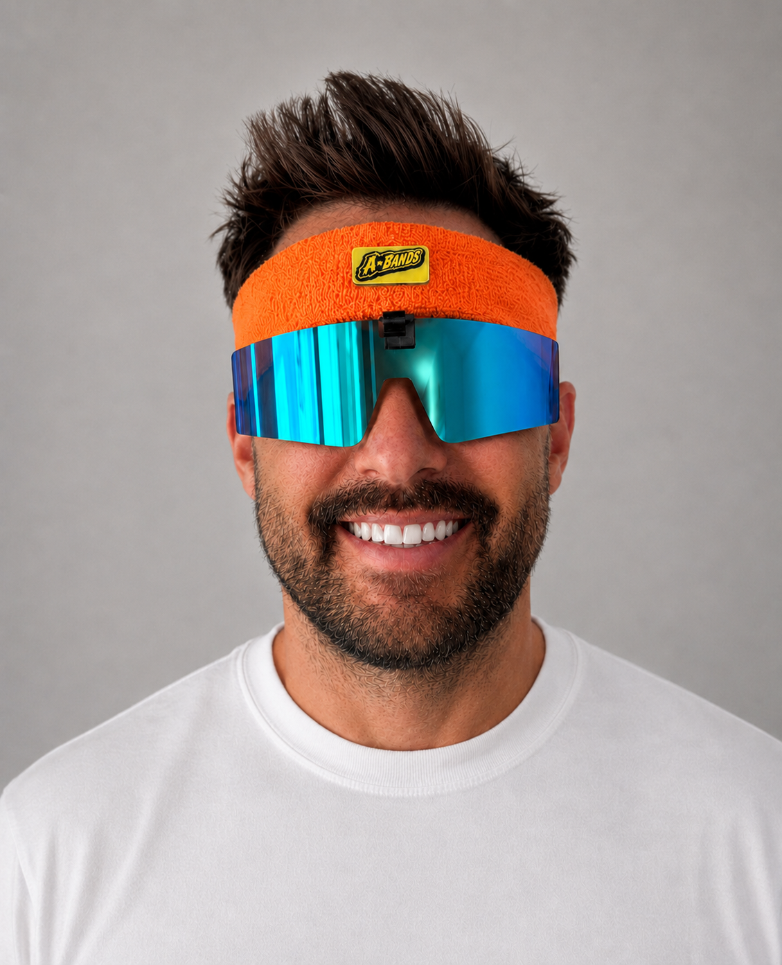 A-BANDS Orange/Blue front